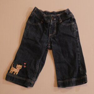 Gymboree cat jeans